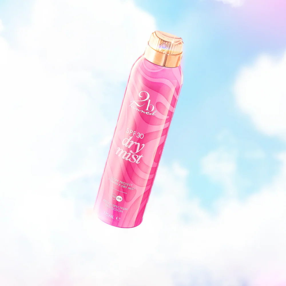 2BTanned Clear Protect Vitamin E Dry Mist SPF30 175ml - Image 2