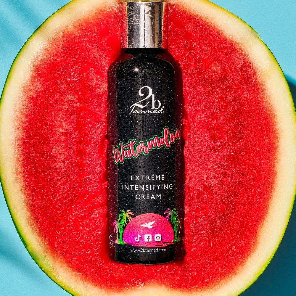 2BTanned Extreme Intensifying Cream Watermelon Tanning Accelerator 200ml - Image 3