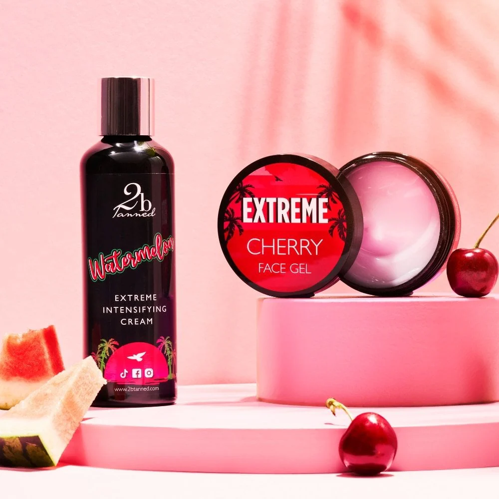 2BTanned Extreme Intensifying Cream Watermelon Tanning Accelerator 200ml - Image 5