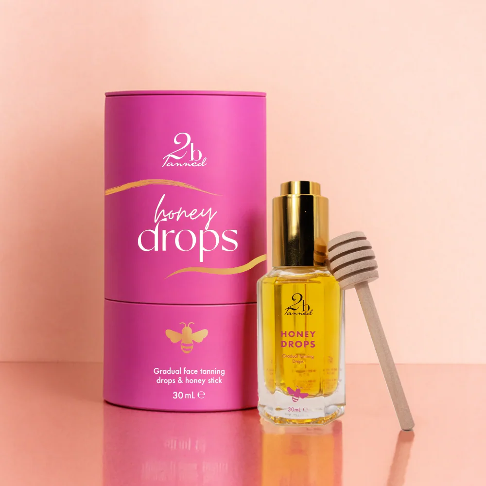 2BTanned Honey Drops Gradual Face Tanning Drops 30ml - Image 2