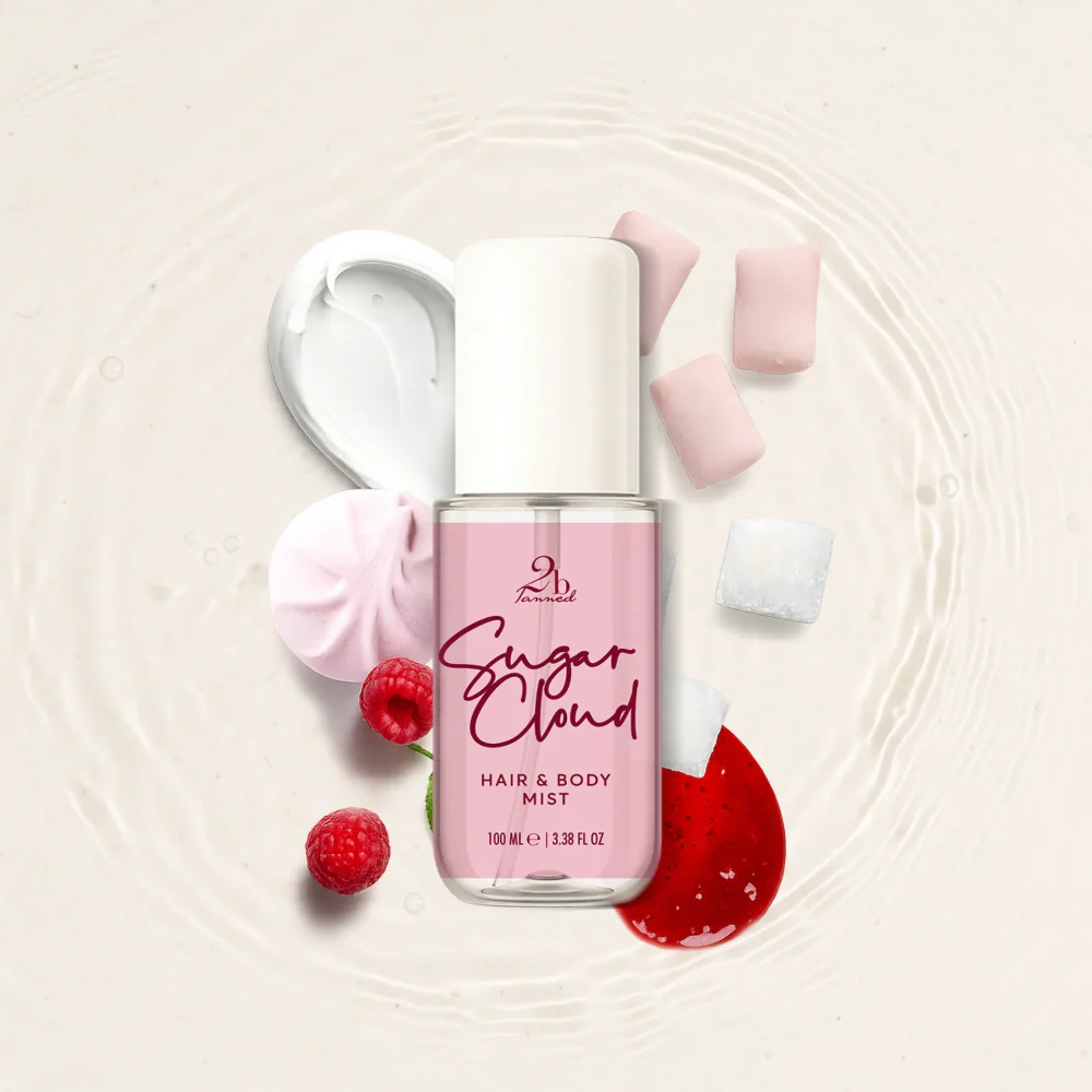 2BTanned Sugar Cloud Hair & Body Mist 100ml - Image 3
