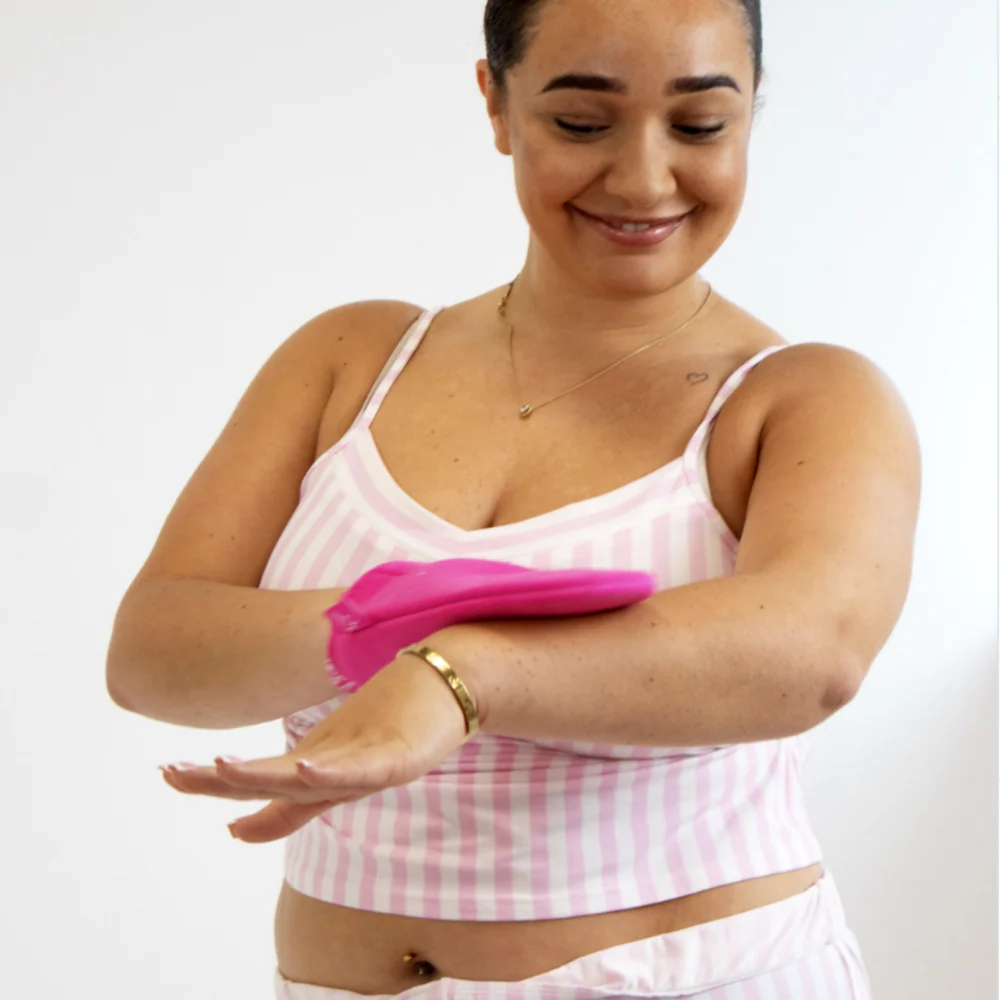 2BTanned Tanning Mitt Pink - Image 3