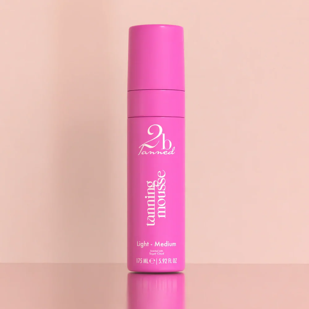 2BTanned Tanning Mousse Light Medium 175ml - Image 2