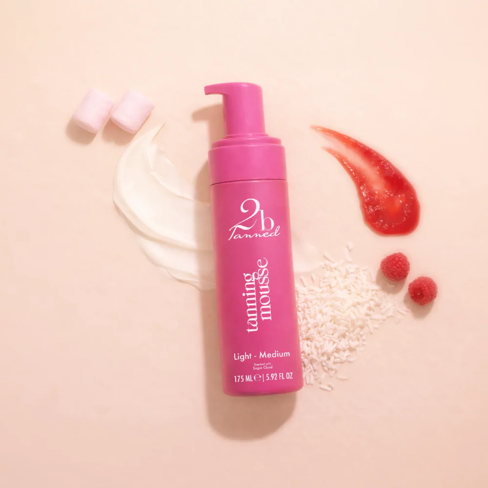 2BTanned Tanning Mousse Light Medium 175ml - Image 3