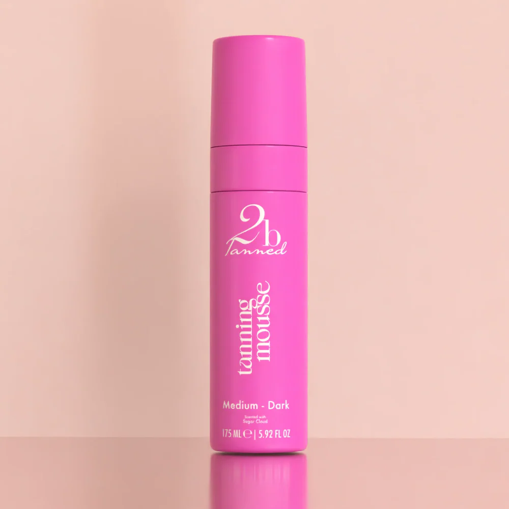 2BTanned Tanning Mousse Medium Dark 175ml - Image 2