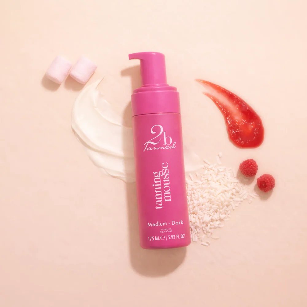 2BTanned Tanning Mousse Medium Dark 175ml - Image 3