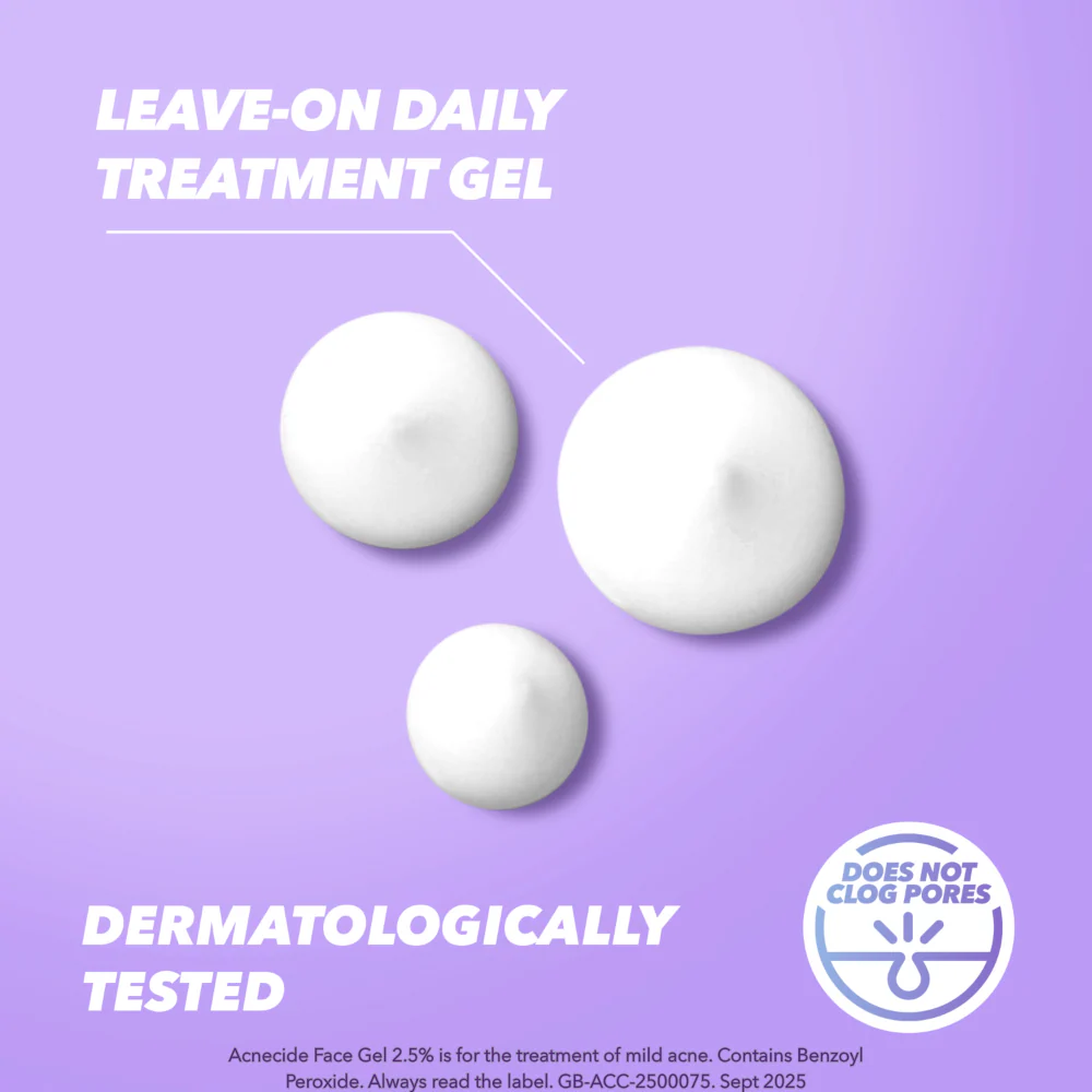 Acnecide + Purifide Leave On Spot Treatment with 2.5% Benzoyl Peroxide 15g - Image 3