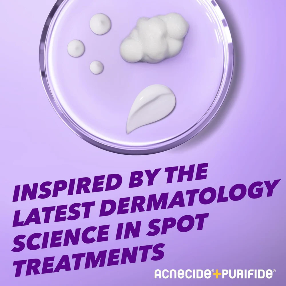 Acnecide + Purifide Leave On Spot Treatment with 2.5% Benzoyl Peroxide 15g - Image 6