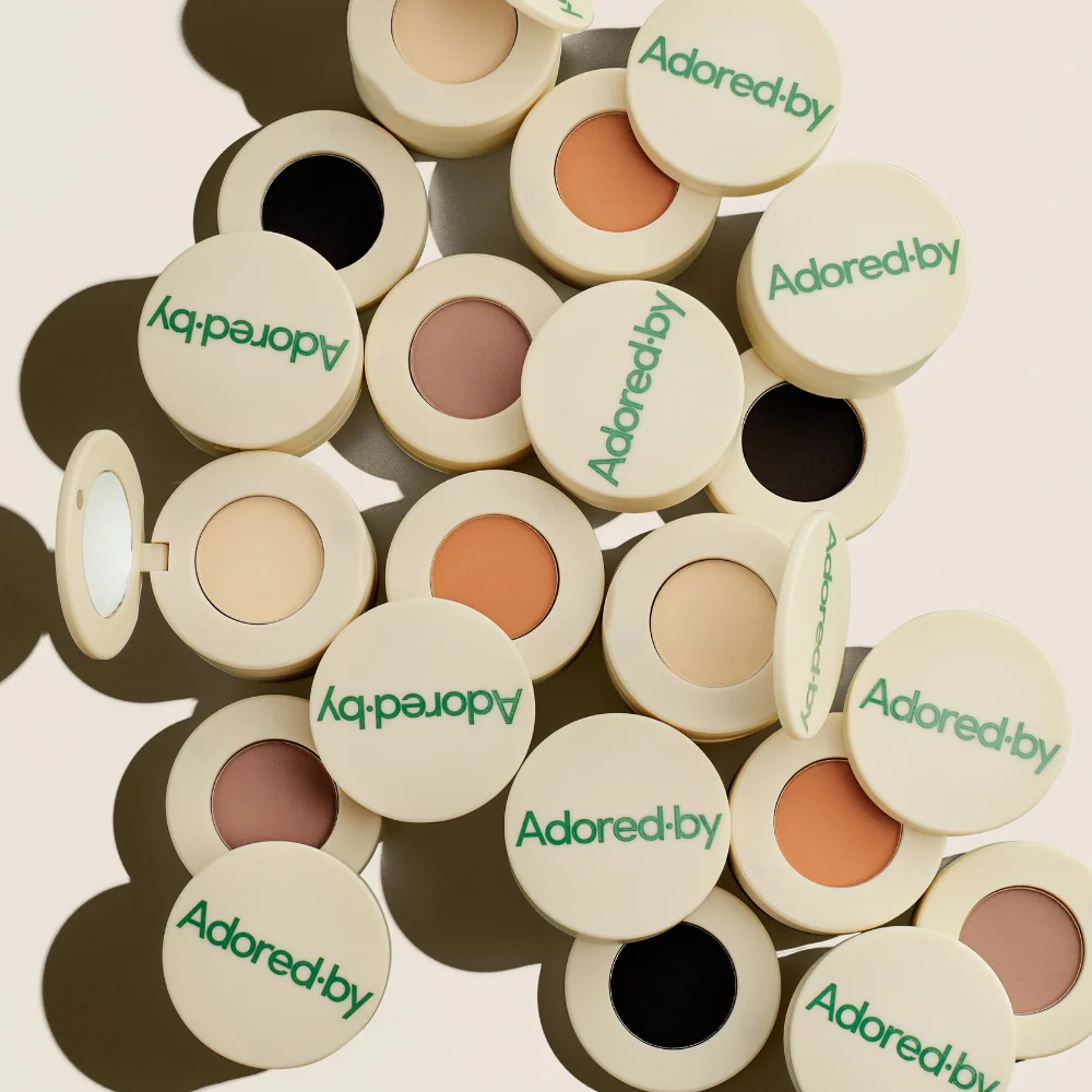 Adored By Matte Stack 4 Colour Nude Eyeshadow Palette - Image 9