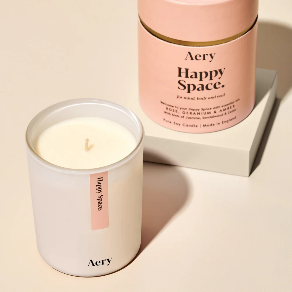 Aery Happy Space Scented Jar Candle 200g - Image 2