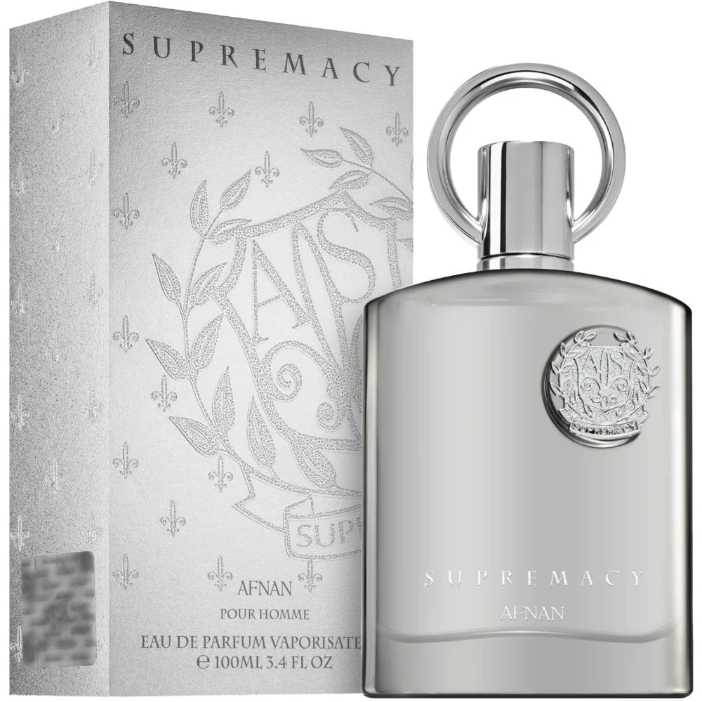 Afnan Supremacy Silver Pour Homme Eau De Parfum 100ml - Image 2