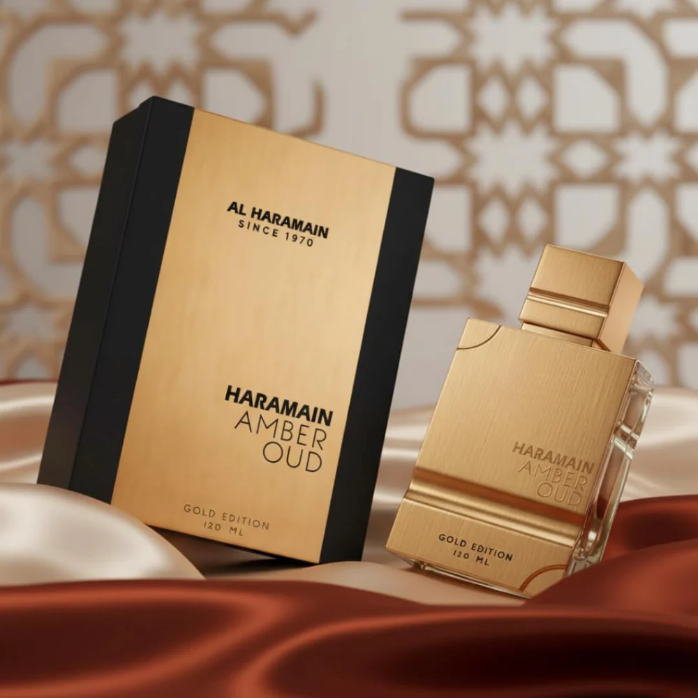 Al Haramain Amber Oud Gold Eau De Parfum 120ml - Image 3