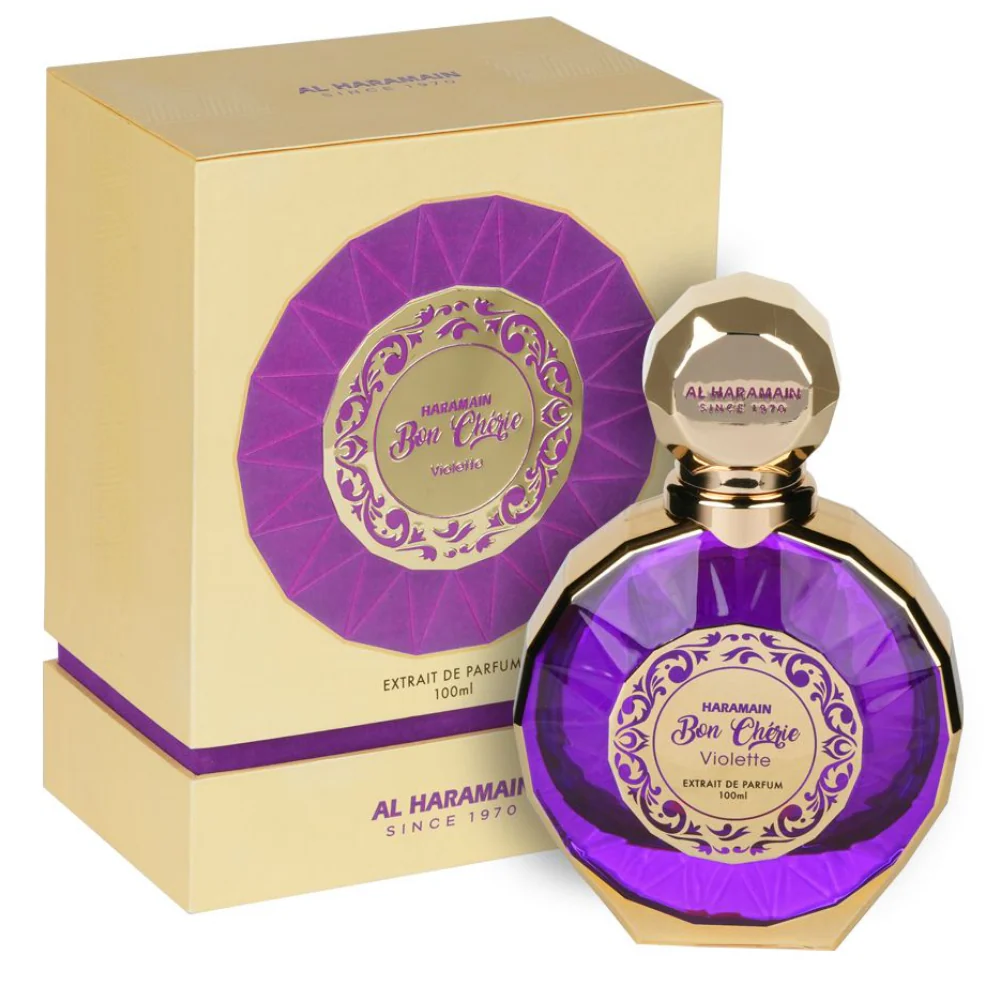 Al Haramain Bon Chérie Violette Extrait De Parfum 100ml - Image 2