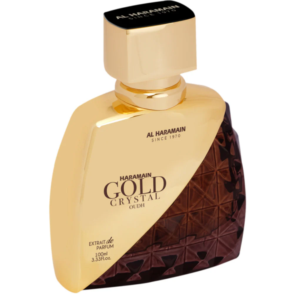 Al Haramain Gold Crystal Oudh Extrait De Parfum 100ml