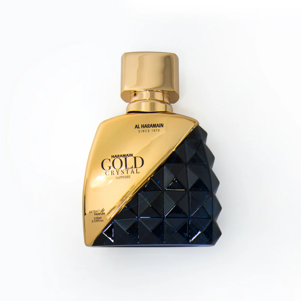 Al Haramain Gold Crystal Sapphire Extrait De Parfum 100ml - Image 4