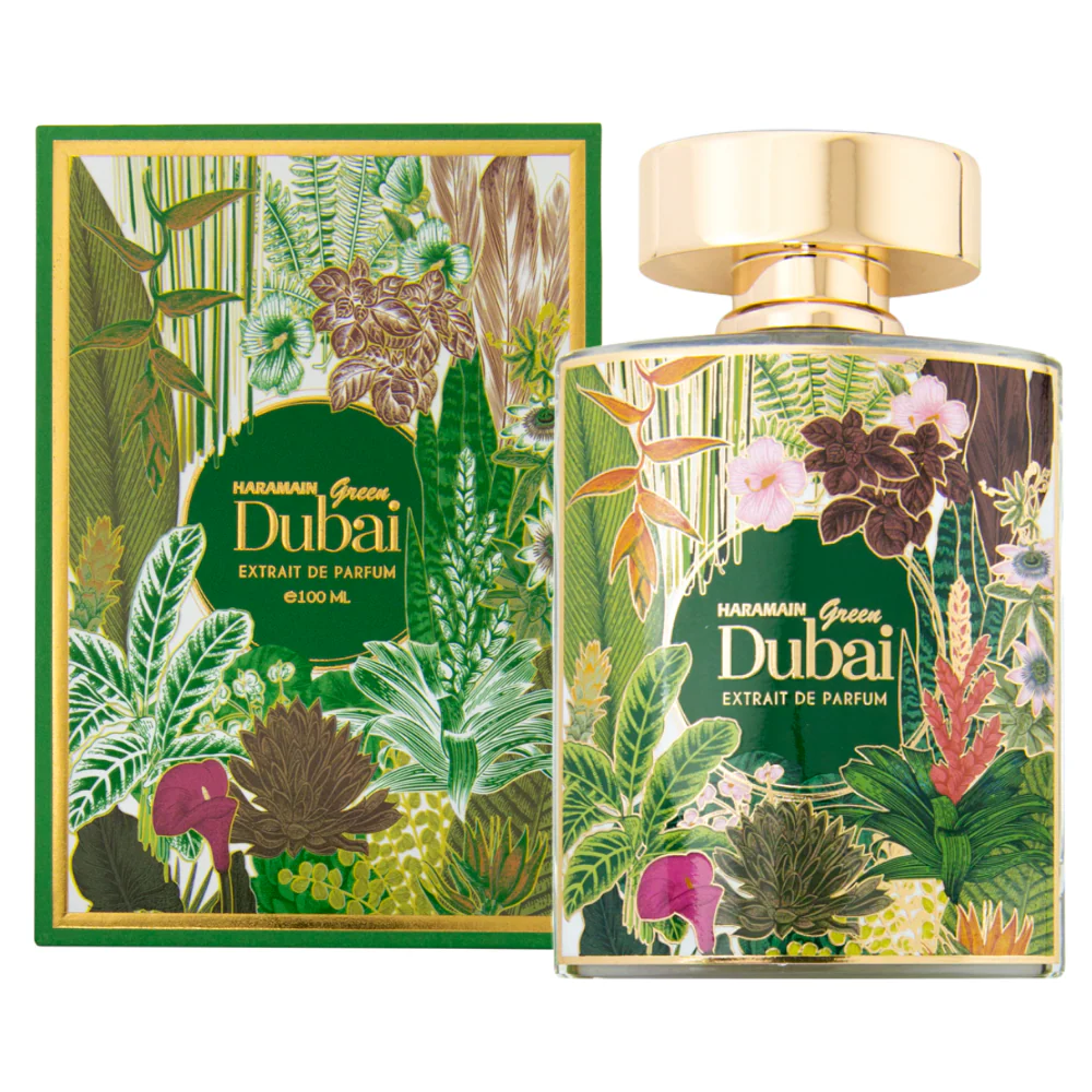 Al Haramain Green Dubai Extrait De Parfum 100ml - Image 2