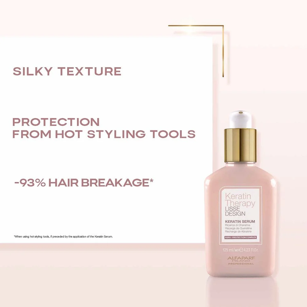 Alfaparf Milano Keratin Therapy Lisse Design Leave-In Keratin Serum 125ml - Image 2