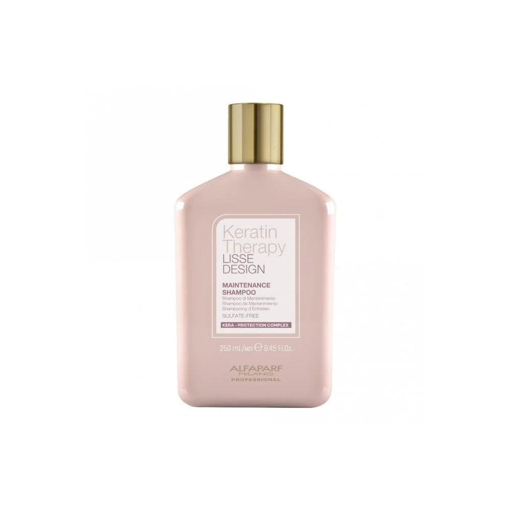 Alfaparf Milano Lisse Design Keratin Therapy Maintenance Shampoo & Conditioner Twin 2 x 250ml - Image 2