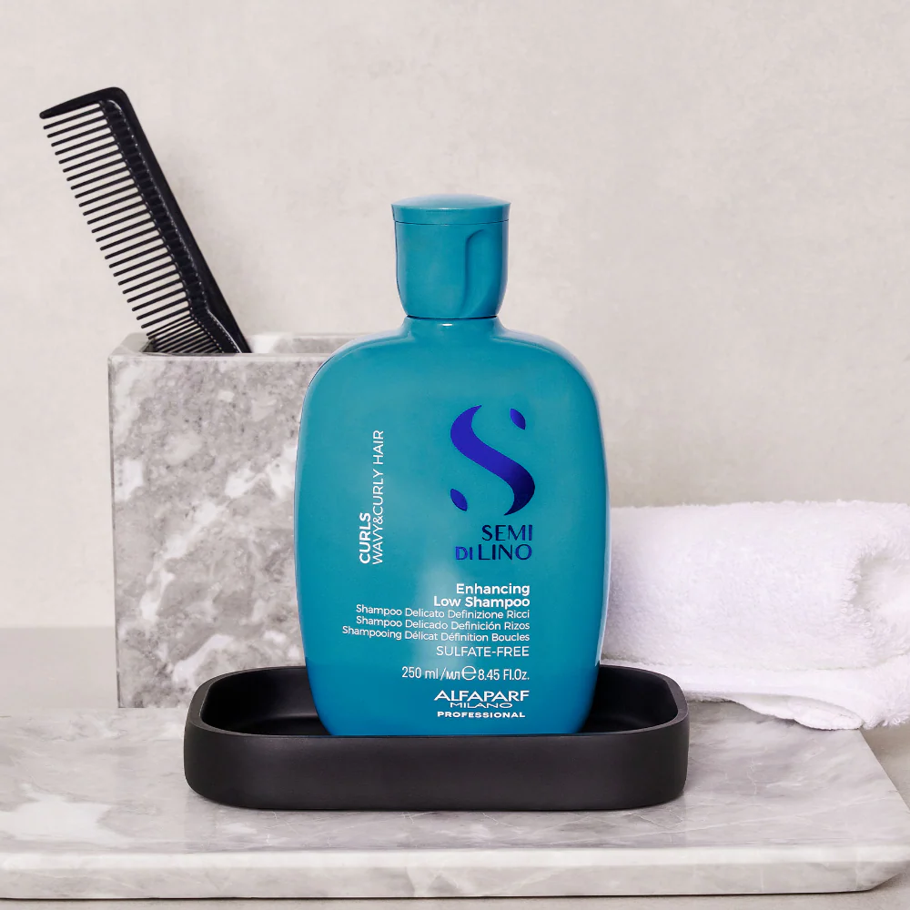 Alfaparf Milano Semi Di Lino Curls Enhancing Low Shampoo 250ml - Image 4