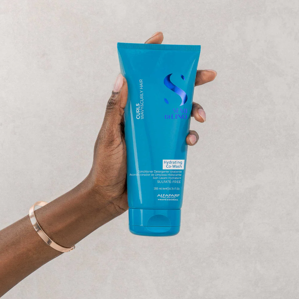 Alfaparf Milano Semi Di Lino Curls Hydrating Co-Wash 200ml - Image 2