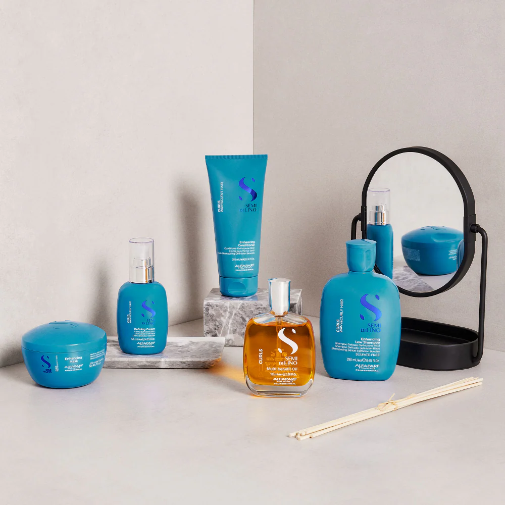 Alfaparf Milano Semi Di Lino Curls Multi-Benefit Oil 100ml - Image 5