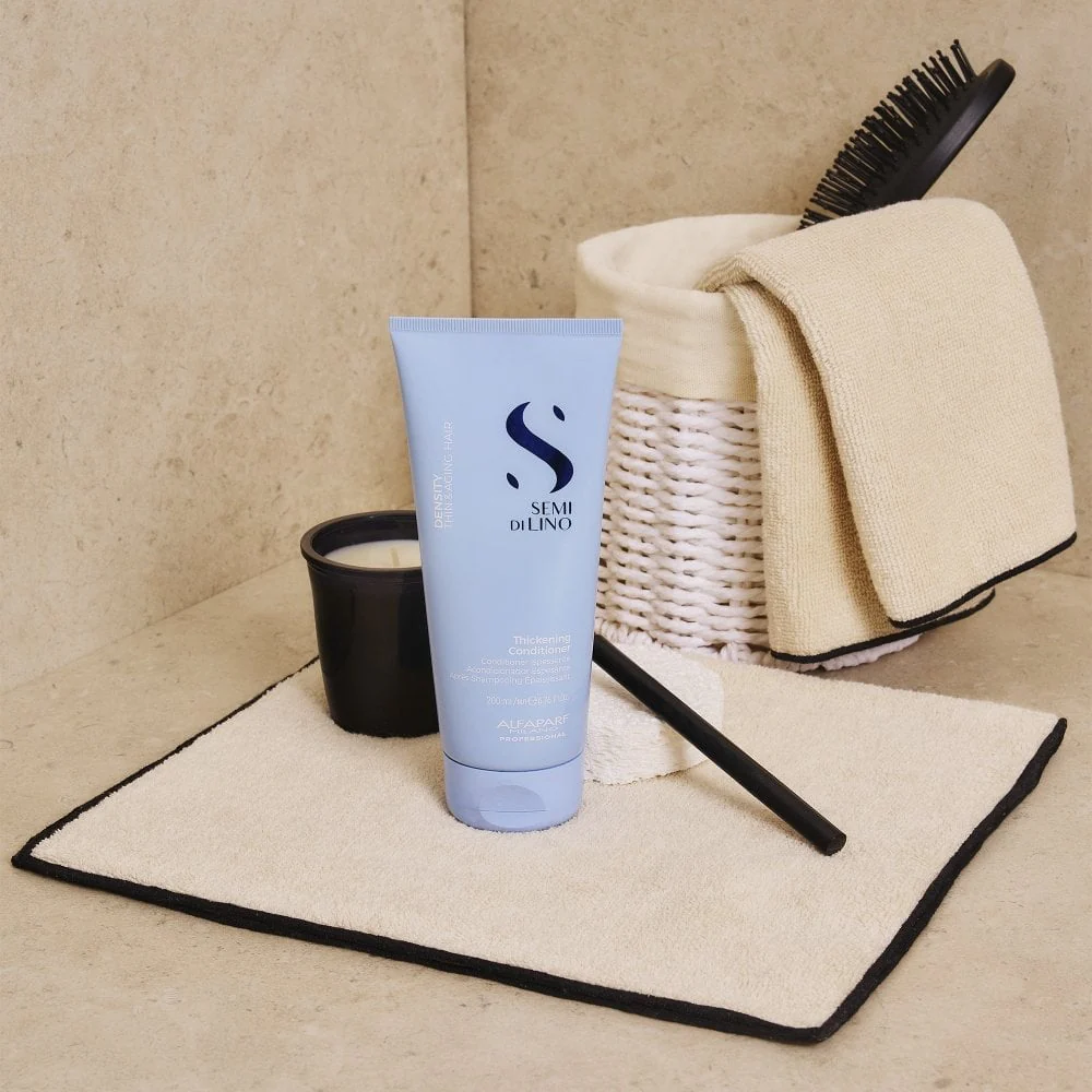 Alfaparf Milano Semi Di Lino Density Thickening Conditioner 200ml - Image 4