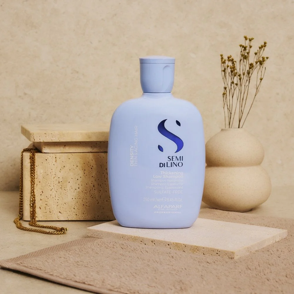 Alfaparf Milano Semi Di Lino Density Thickening Low Shampoo 250ml - Image 4