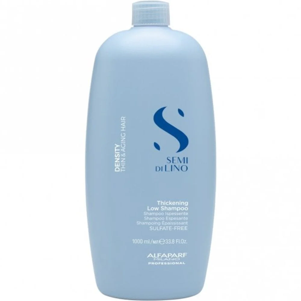 Alfaparf Milano Semi Di Lino Density Thickening Low Shampoo & Conditioner Twin 2 x 1000ml - Image 4