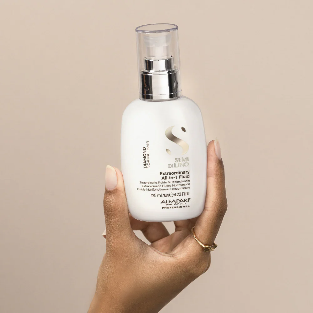 Alfaparf Milano Semi Di Lino Diamond Extraordinary All-In-One Fluid 125ml - Image 3