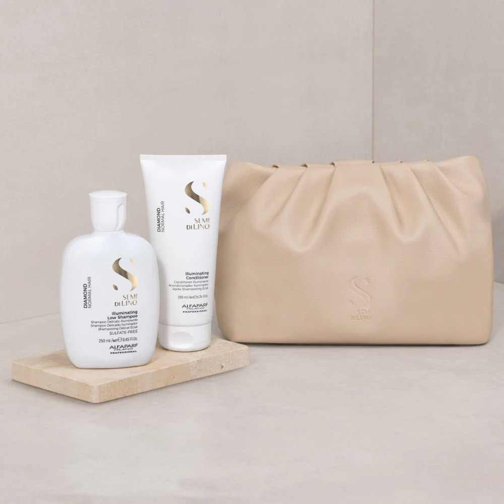 Alfaparf Milano Semi Di Lino Diamond Illuminating Duo Kit - Image 3