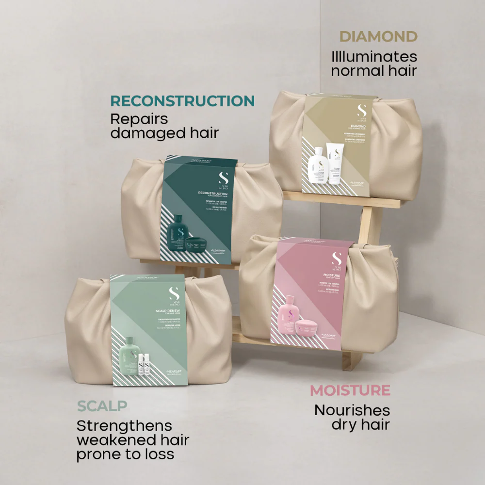 Alfaparf Milano Semi Di Lino Diamond Illuminating Duo Kit - Image 7