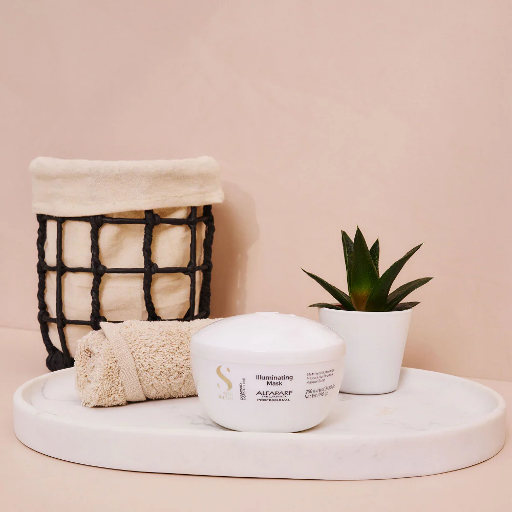Alfaparf Milano Semi Di Lino Diamond Illuminating Mask 200ml - Image 5