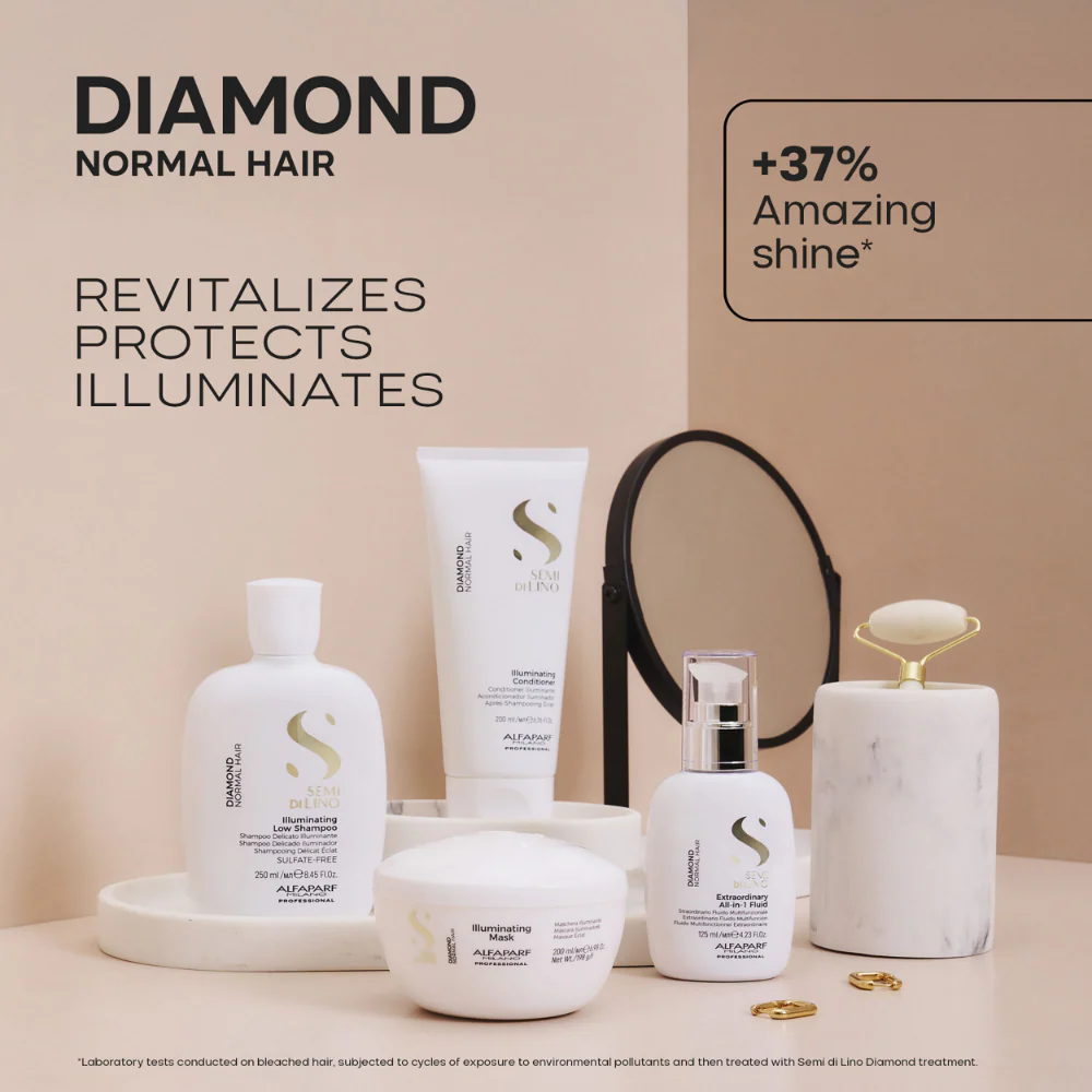 Alfaparf Milano Semi Di Lino Diamond Illuminating Shampoo 250ml - Image 6