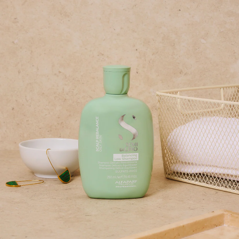 Alfaparf Milano Semi Di Lino Scalp Rebalance Balancing Low Shampoo 250ml - Image 4