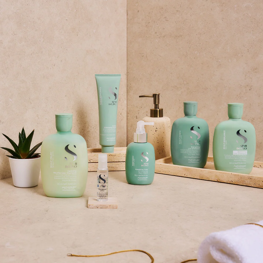 Alfaparf Milano Semi Di Lino Scalp Rebalance Purifying Low Shampoo 250ml - Image 5