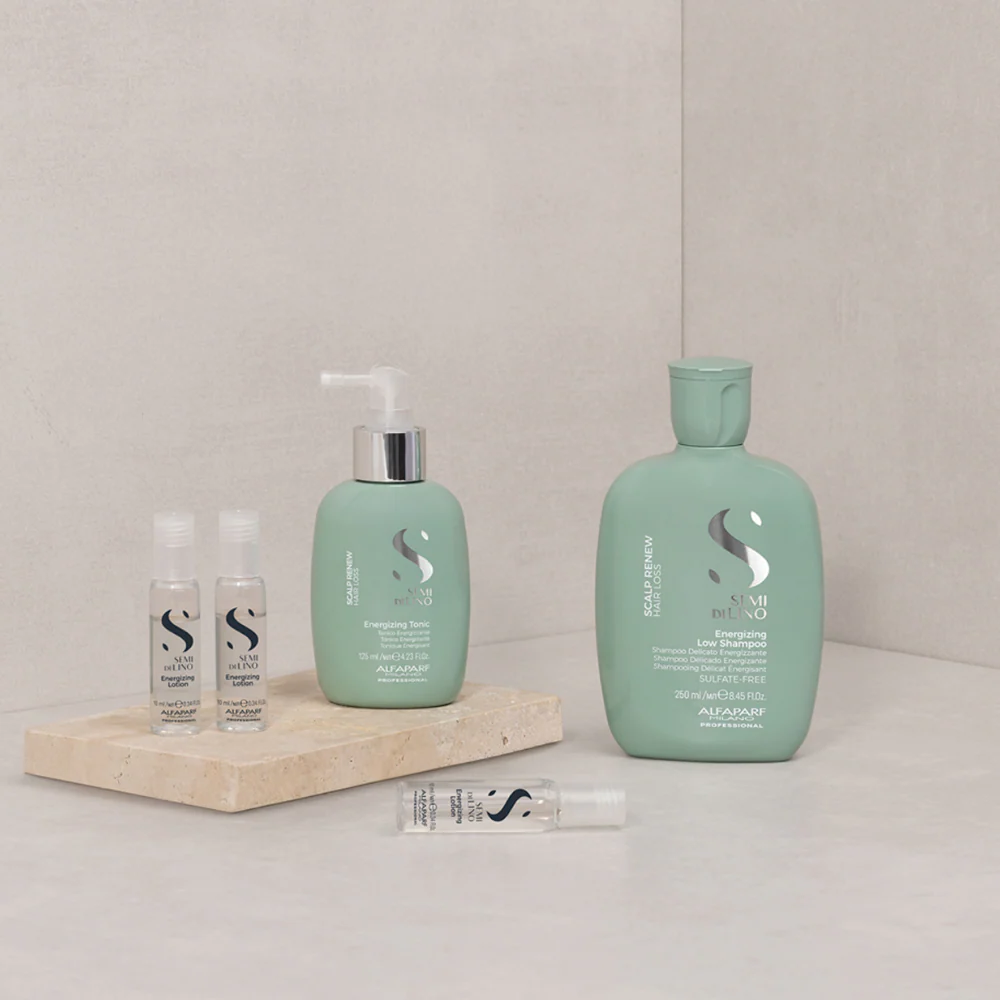 Alfaparf Milano Semi Di Lino Scalp Renew Energising Duo Kit - Image 3