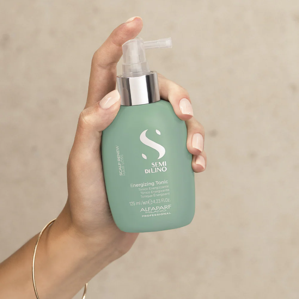 Alfaparf Milano Semi Di Lino Scalp Renew Energising Tonic 125ml - Image 2