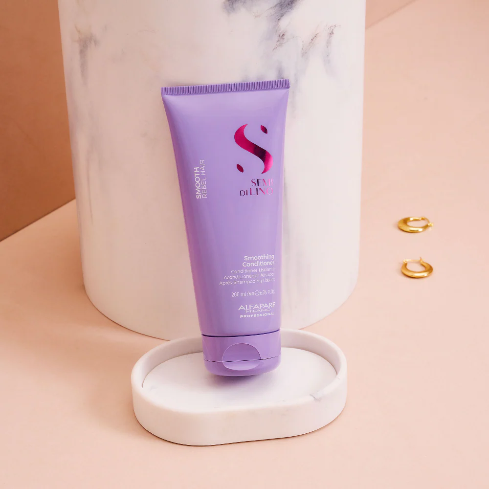 Alfaparf Milano Semi Di Lino Smoothing Conditioner 200ml - Image 4