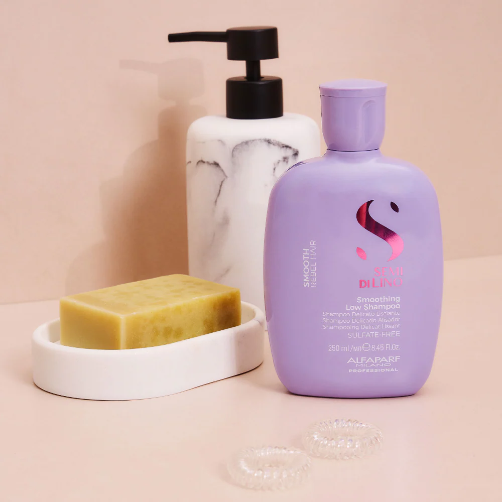 Alfaparf Milano Semi Di Lino Smoothing Low Shampoo 250ml - Image 4