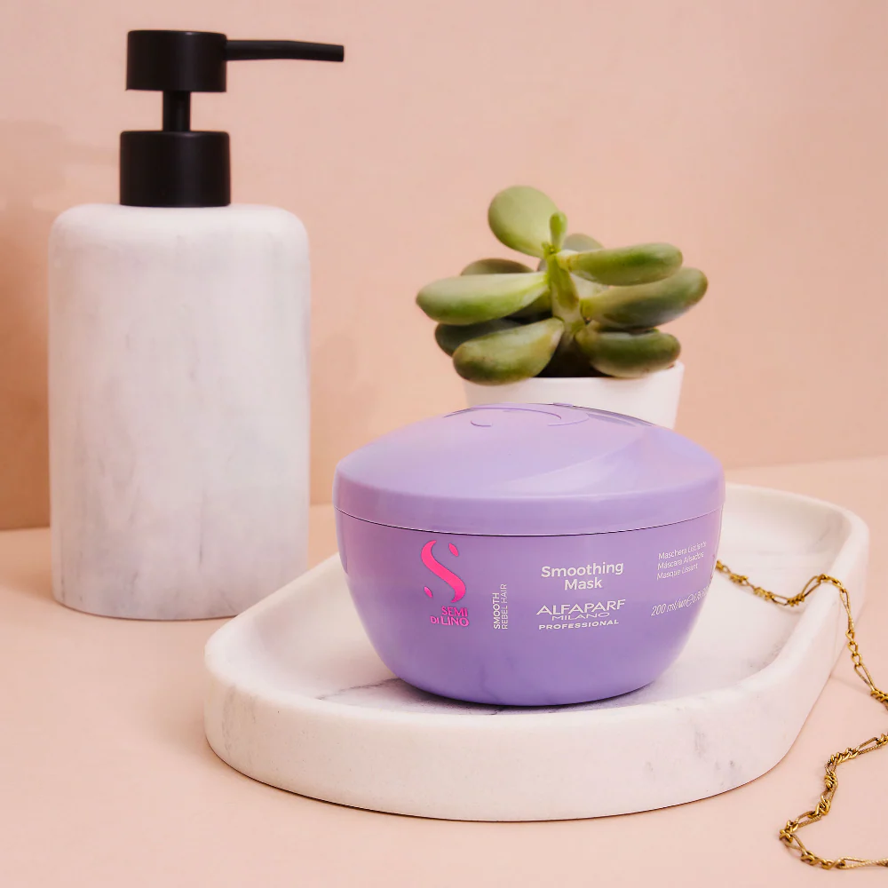 Alfaparf Milano Semi Di Lino Smoothing Mask 200ml - Image 4