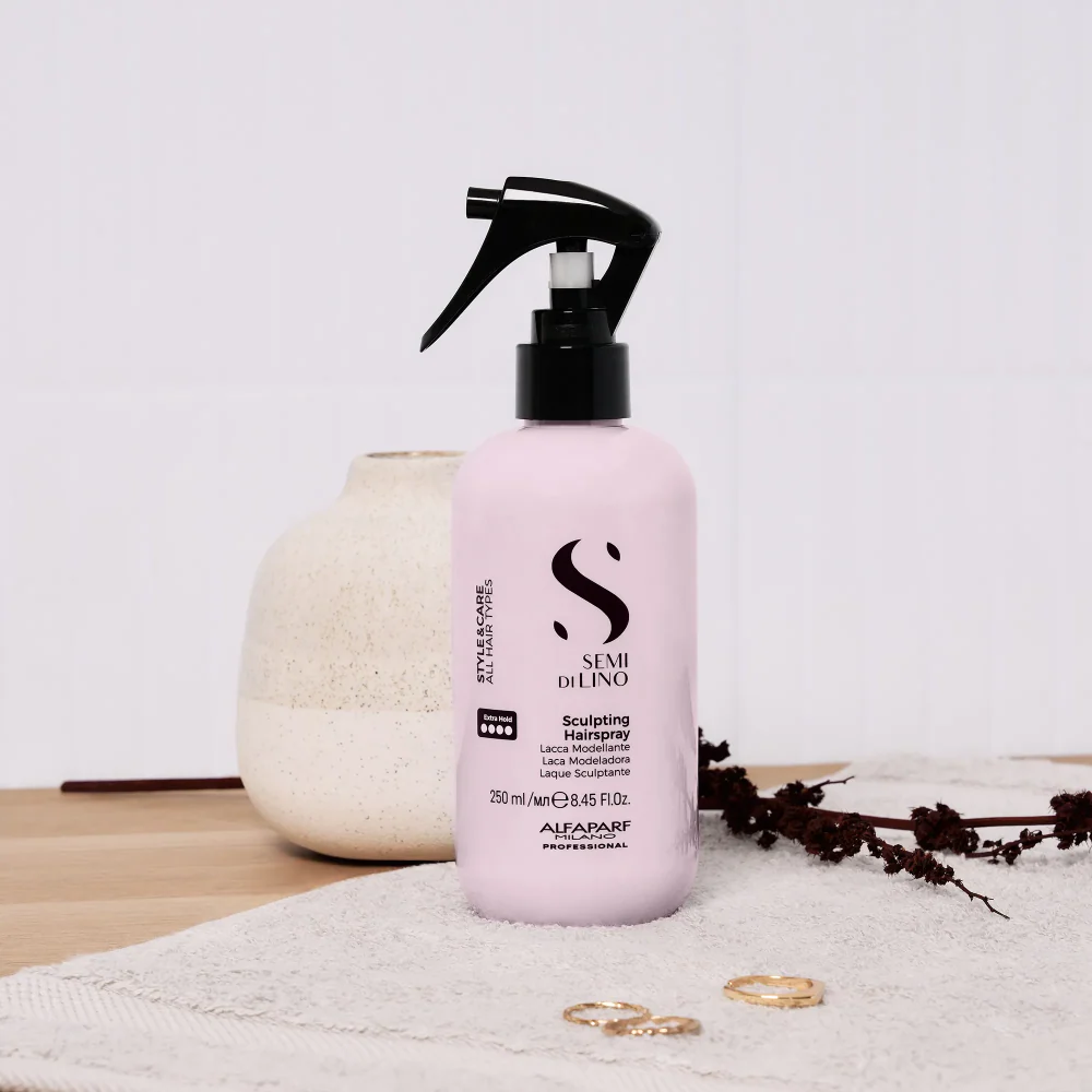 Alfaparf Milano Semi Di Lino Style & Care Sculpting Hairspray 250ml - Image 2