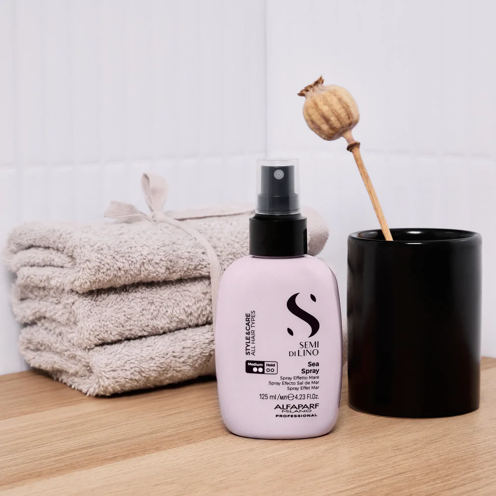 Alfaparf Milano Semi Di Lino Style & Care Sea Spray 125ml - Image 2