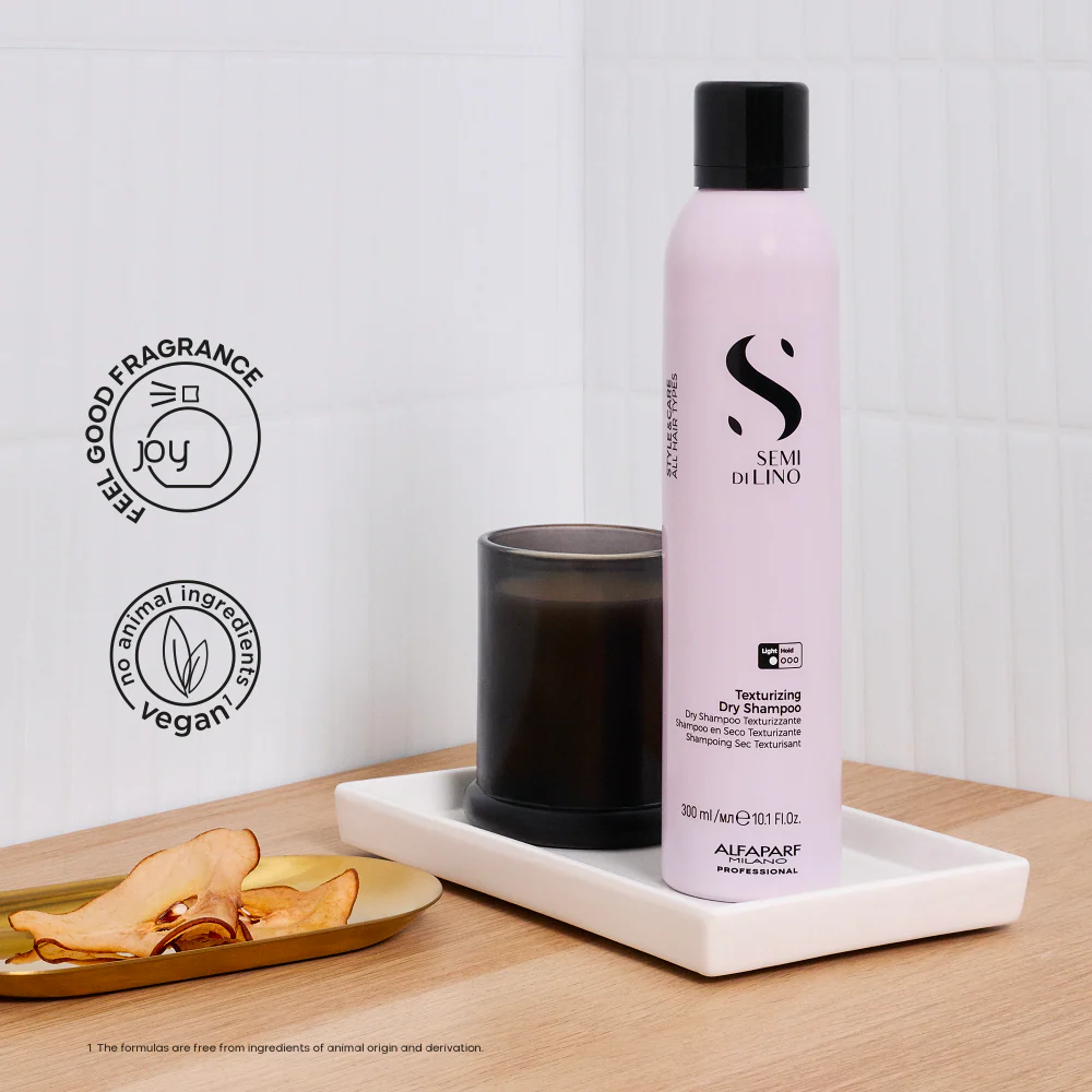 Alfaparf Milano Semi Di Lino Style & Care Texturising Dry Shampoo 300ml - Image 4