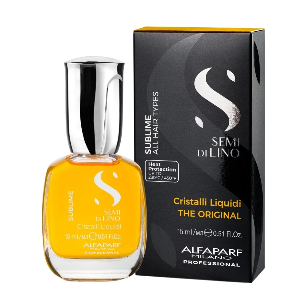 Alfaparf Milano Semi Di Lino Sublime Cristalli Liquidi 15ml - Image 4