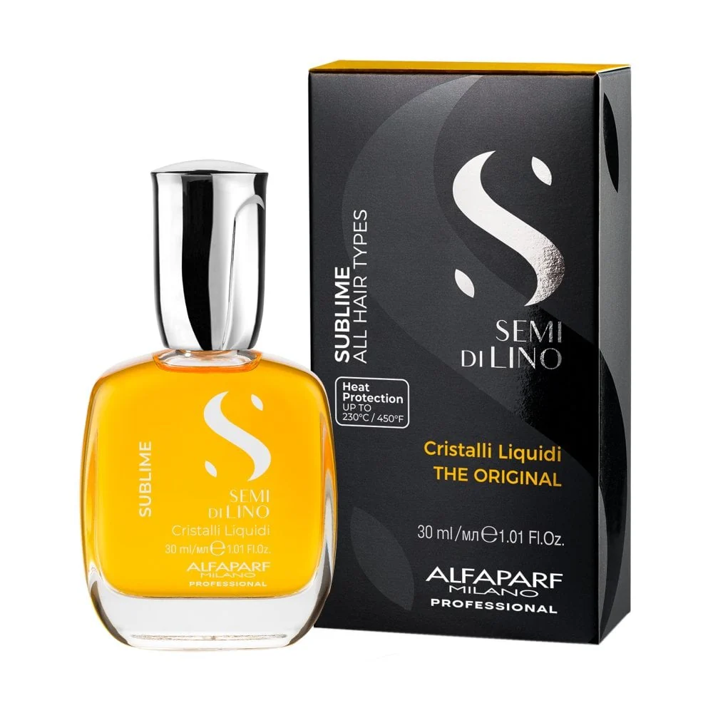 Alfaparf Milano Semi Di Lino Sublime Cristalli Liquidi 30ml - Image 4