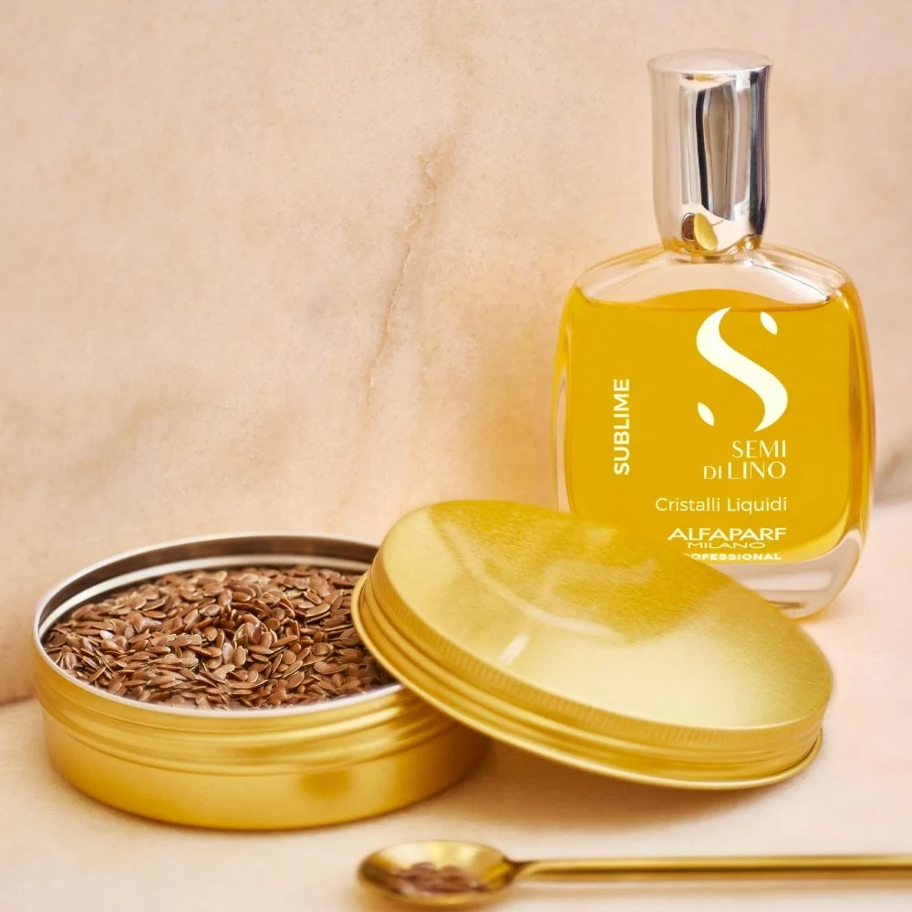 Alfaparf Milano Semi Di Lino Sublime Cristalli Liquidi 50ml - Image 4