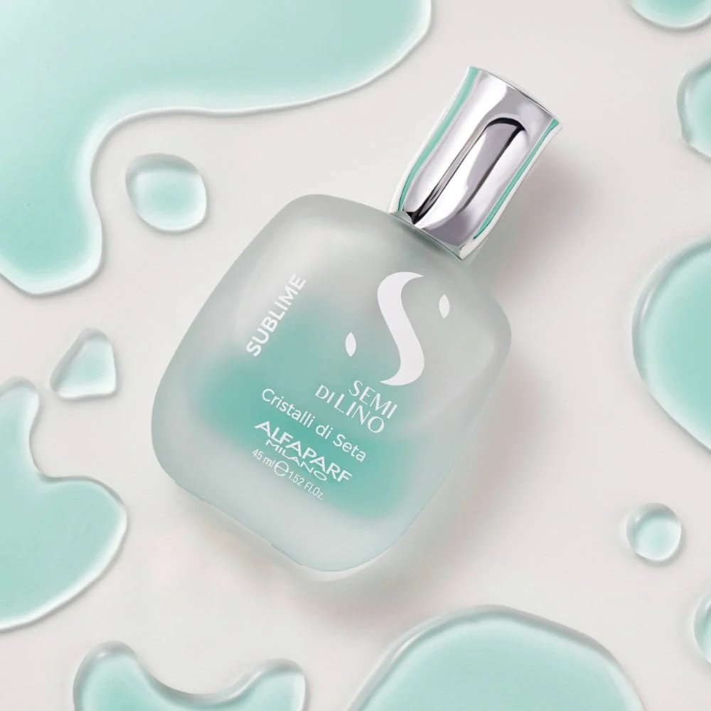 Alfaparf Milano Semi Di Lino Sublime Cristalli Liquidi Seta 45ml - Image 3