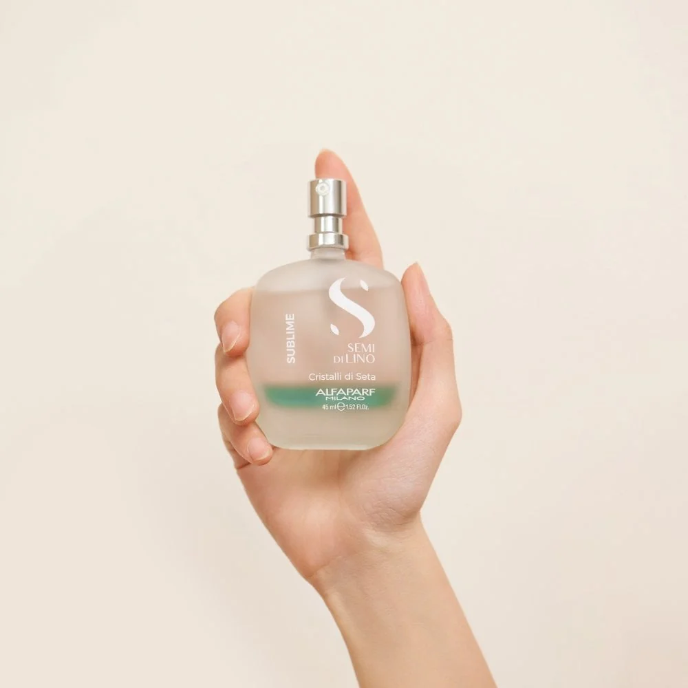 Alfaparf Milano Semi Di Lino Sublime Cristalli Liquidi Seta 45ml - Image 4