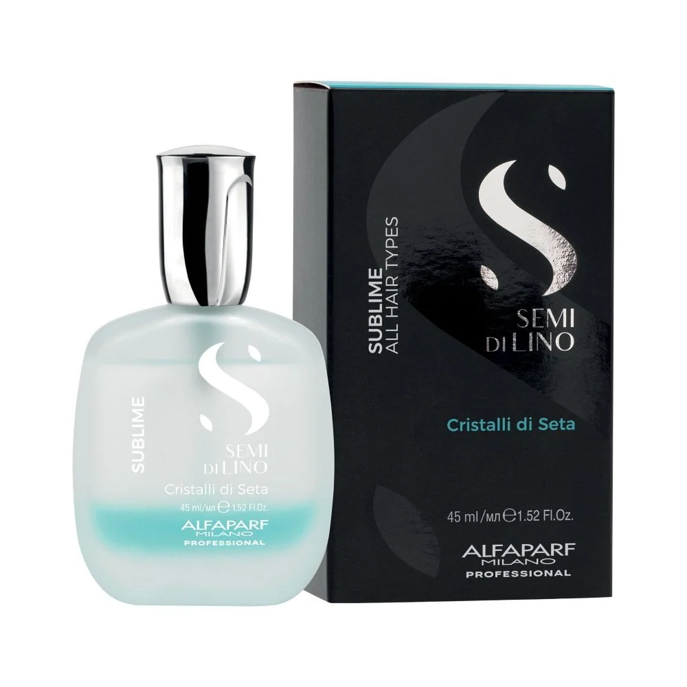 Alfaparf Milano Semi Di Lino Sublime Cristalli Liquidi Seta 45ml - Image 5