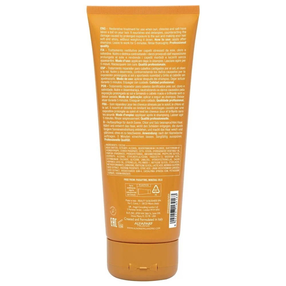Alfaparf Milano Semi Di Lino Sunshine After Sun Treatment 200ml - Image 2